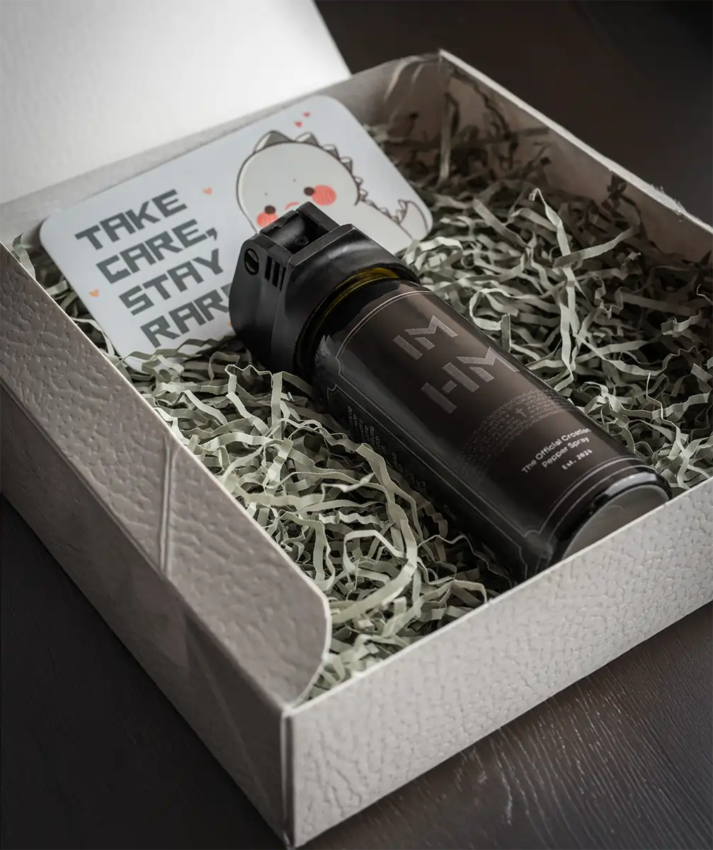 IMHM giftbox suzavac paper sprej za samoobranu